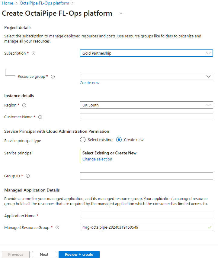 Azure Marketplace Deployment